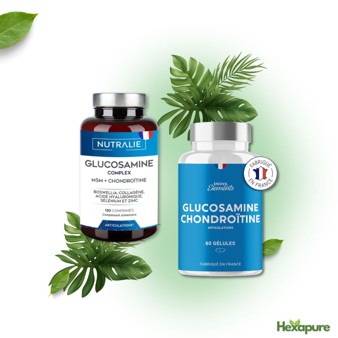 Comparatif des compléments de magnésium : NOVOMA Magnésium Bisglycinate + Taurine & Vitamine B6 vs Magnésium Bisglycinate 360 MG GRANIONS